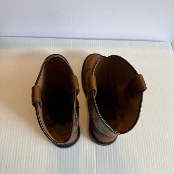 Ariat Kids WorkHog Western Leather Boots Size 4.5 Youth Pull-On Style 10007836 - Picture 12 of 14